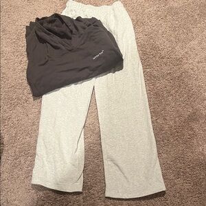 WHITE FOX! Grey Hoodie and SweatpantsSet